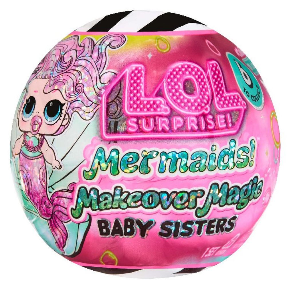 L.O.L. Surprise! Mermaids! Makeover Magic Baby Sisters, Produktbild 