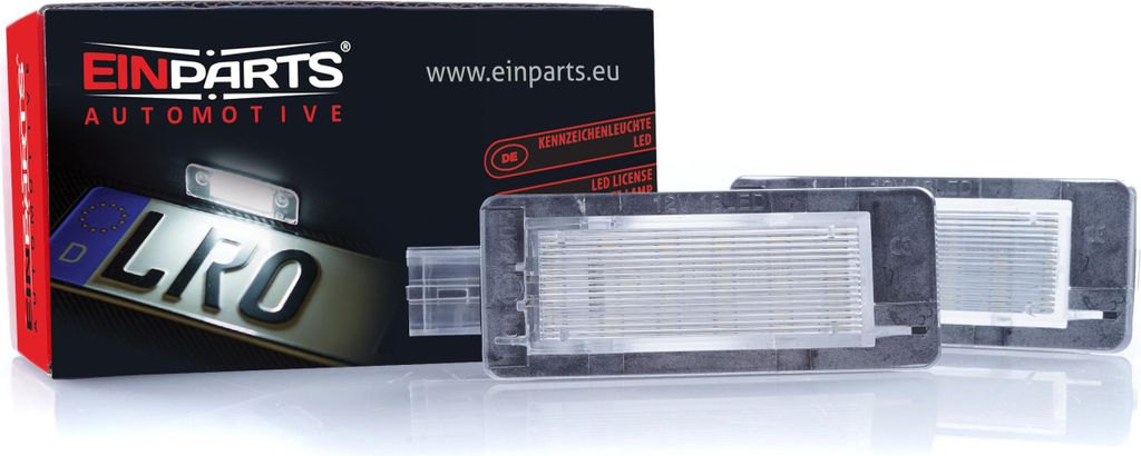 LED Kennzeichenbeleuchtung 6000K Kaltweiß 12V CANBUS für Renault Captur Espace IV Scenic IIIIII Modus Zoe