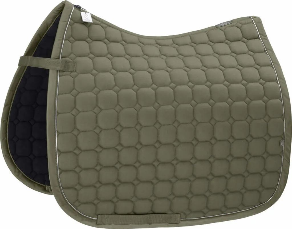 Tapis de selle Eskadron Coton Dusty Olive VS Classic Sports 25 Cheval