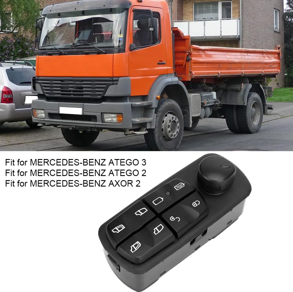 Commande de lève-vitre pour Atego 0045455913 LHD - Réparation cabine - 2