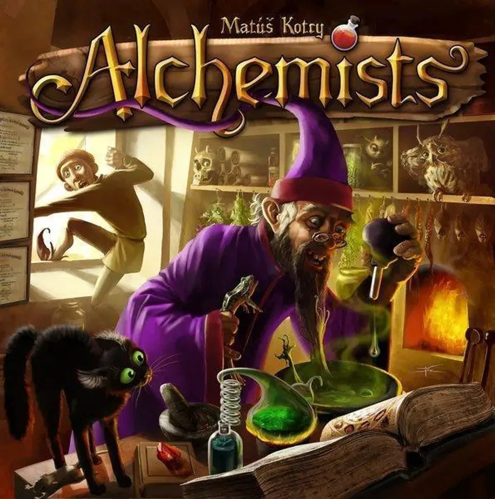 Alchimistes Jeu de Société Stratégique pour Apprentis Sorciers et Experts