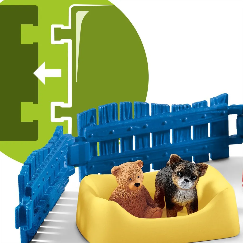 Salle des chiots - Parc d'éveil modulable pour chiots et petits chiens - 14