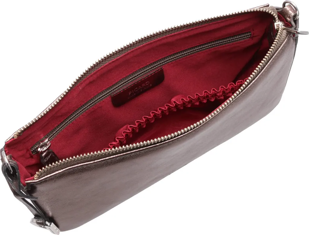Pelle Borsa Tracolla PICARD Auguri - Qualità Tedesca Bronzo - 10