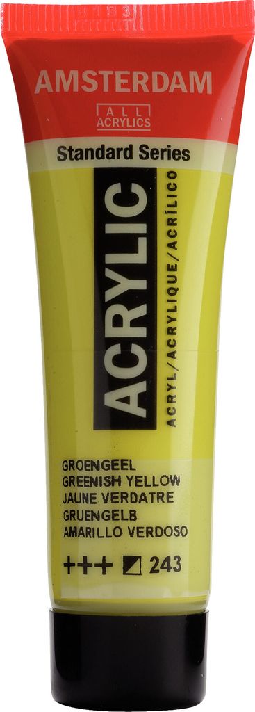 Amsterdam Standard Series Acrylfarbe Tube 20 ml Grüngelb 243