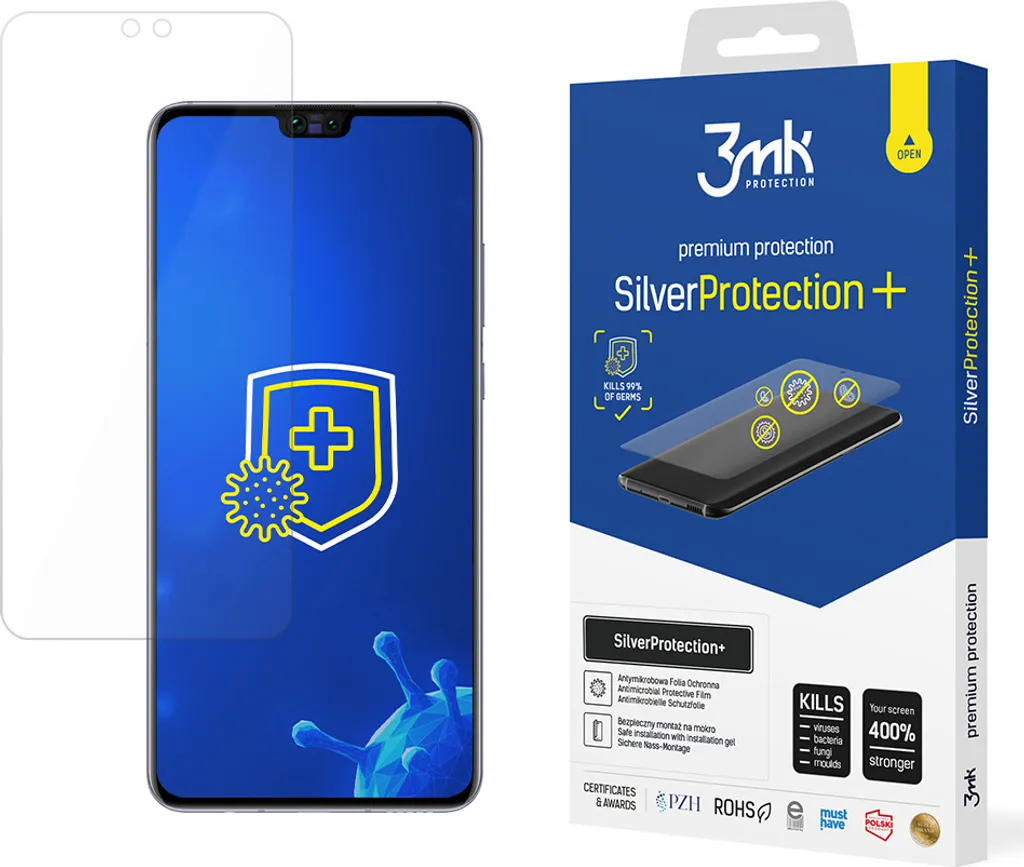 Recensione 3mk SilverProtection+ per Huawei Mate 30: Sicurezza 400%
