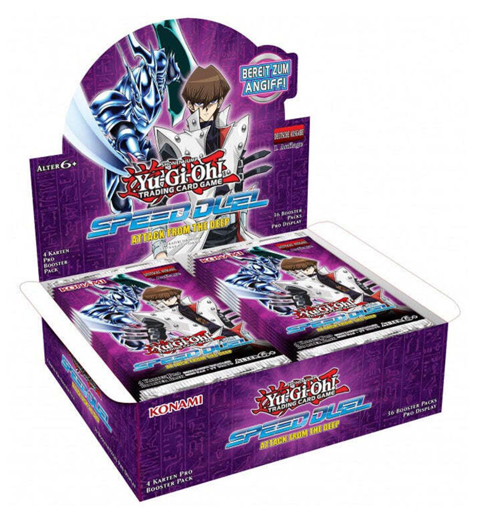 Yu-Gi-Oh! Attack From The Deep Speed Duel 2 Display (36 Booster) Deutsch