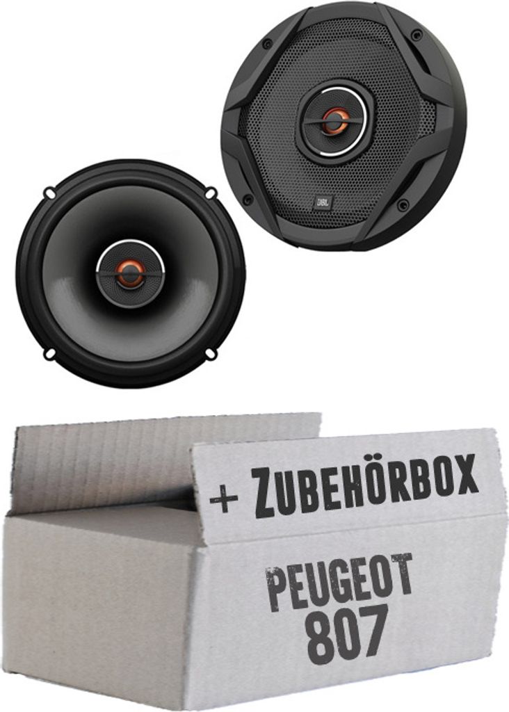 Peugeot 807 - JBL GX602 | 2-Wege | 16,5cm Koax Lautsprecher - Einbauset
