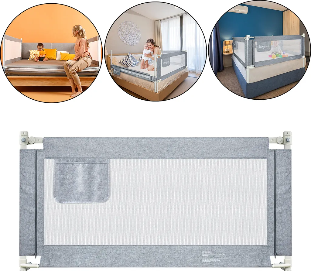 Barrière antichute lit enfant 150cm : finissez-en avec les nuits agitées