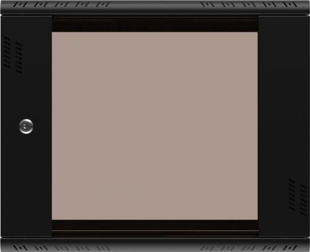 Extralink Premium 9U 600x600 Schwarzes Rack, werkzeuglose Installation, Wandmontage