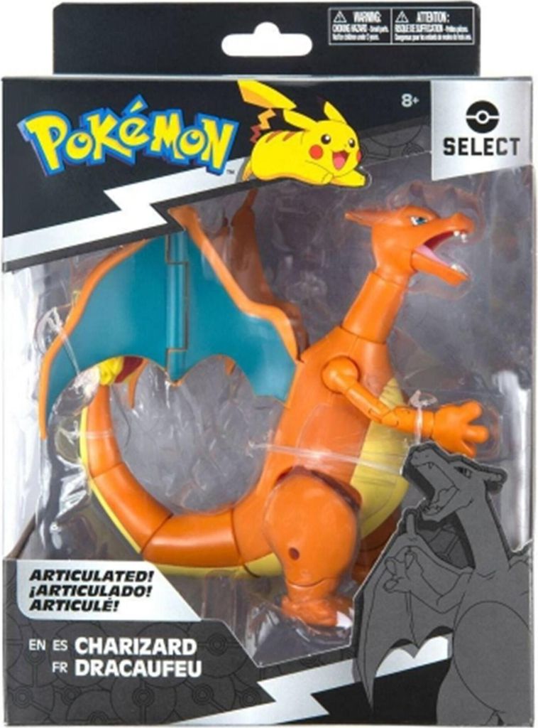 Jazwares - Pokemon Select Series 2 Charizard Obrázek produktu 