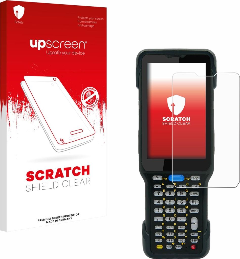 upscreen Schutzfolie für Unitech HT730 Displayschutz Displayschutzfolie Folie Klar Transparent