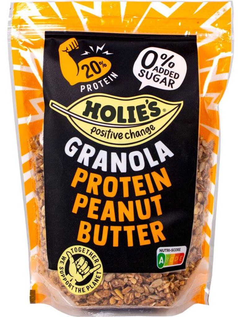 Holie's Granola Protein Erdnussbutter 350g – Produktbild 