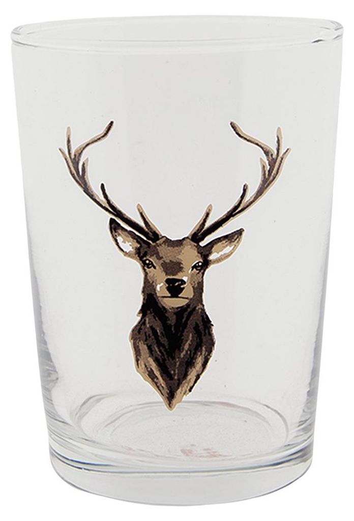 Clayre & Eef waterglas, 400 ml, bruin glas, met Productafbeelding 