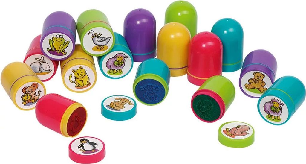 GOKI Stemple do samodzielnego kolorowania z motywami Zdjęcie produktu 