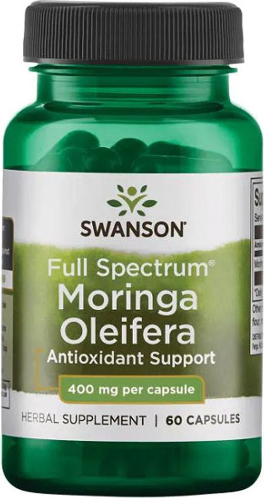Moringa Oleifera 400 mg 60 Kapseln Swanson Health Products