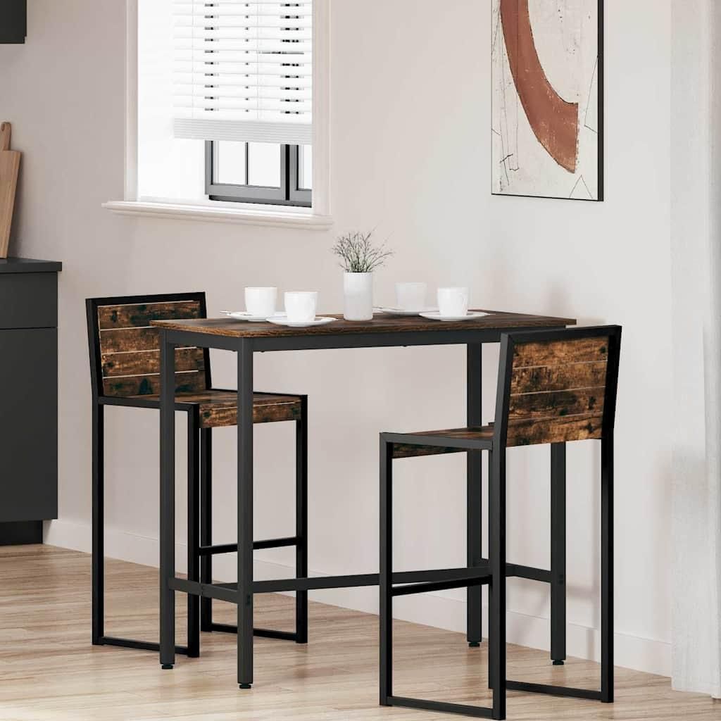 "Schlussverkauf" Tisch 1 PC - Modernen Stil - Esszimmertisch - Geräucherte Eiche 100x50x90,5 cm C9700