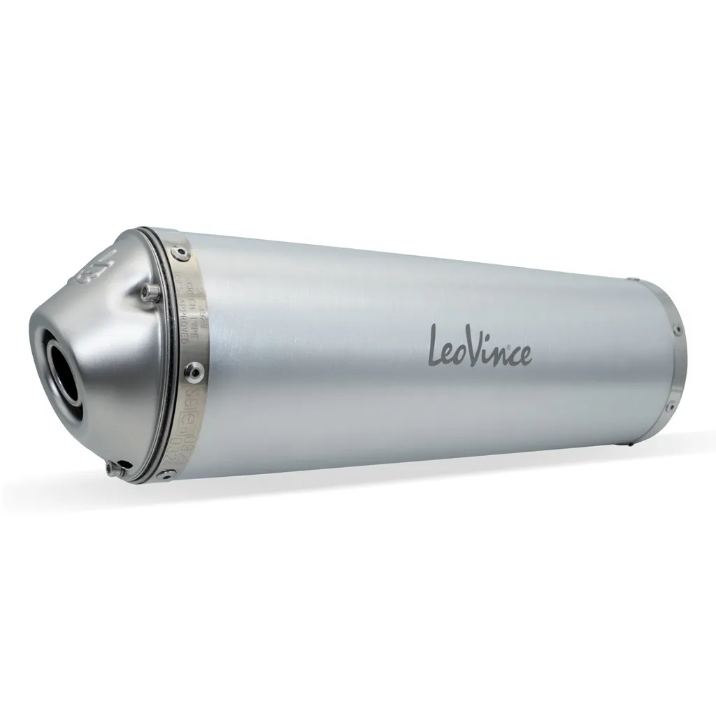 Silencieux LeoVince rechange pour échappement LV-X aluminium 50mm 400mm
