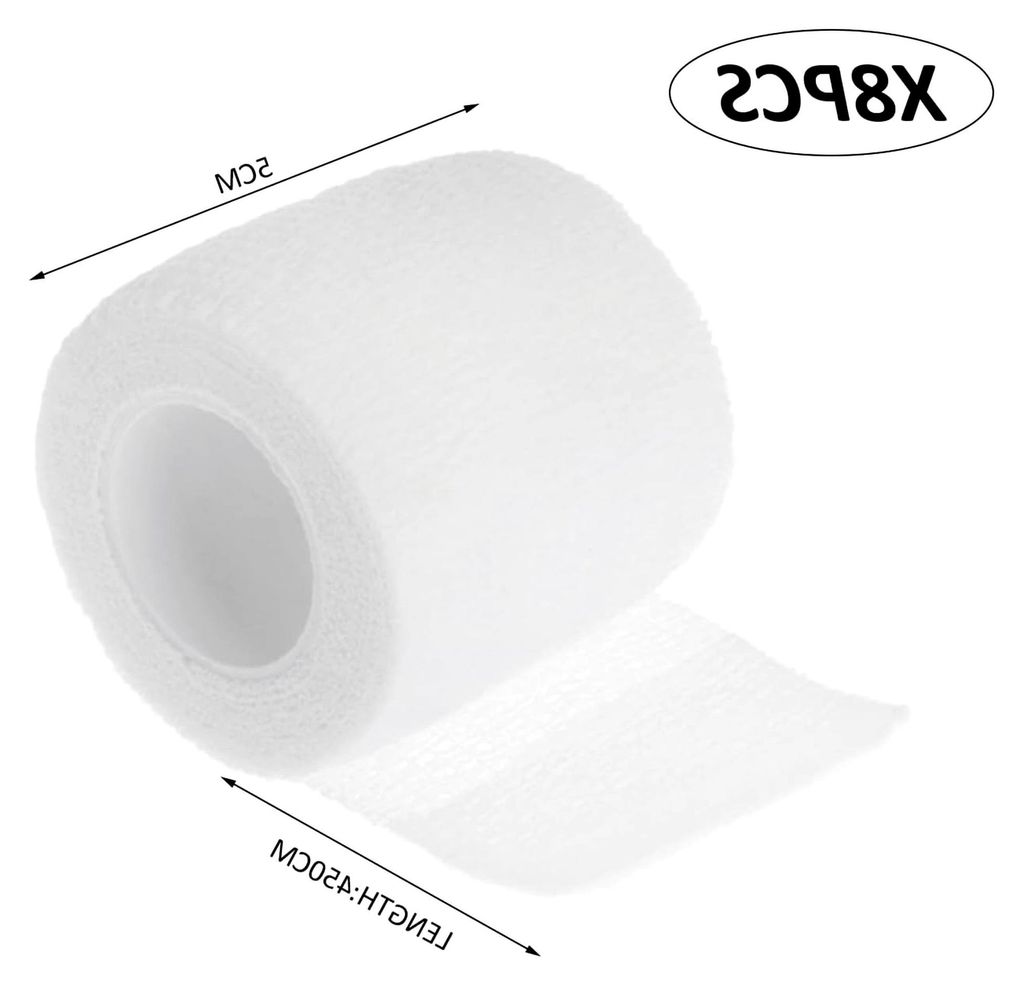 8 Stück selbstklebende Bandagen, Fingerband, Klebebandage, Handgelenkbandage, Tierarztbandage für Hunde und Pferde, geeignet für Fußball und Ru...