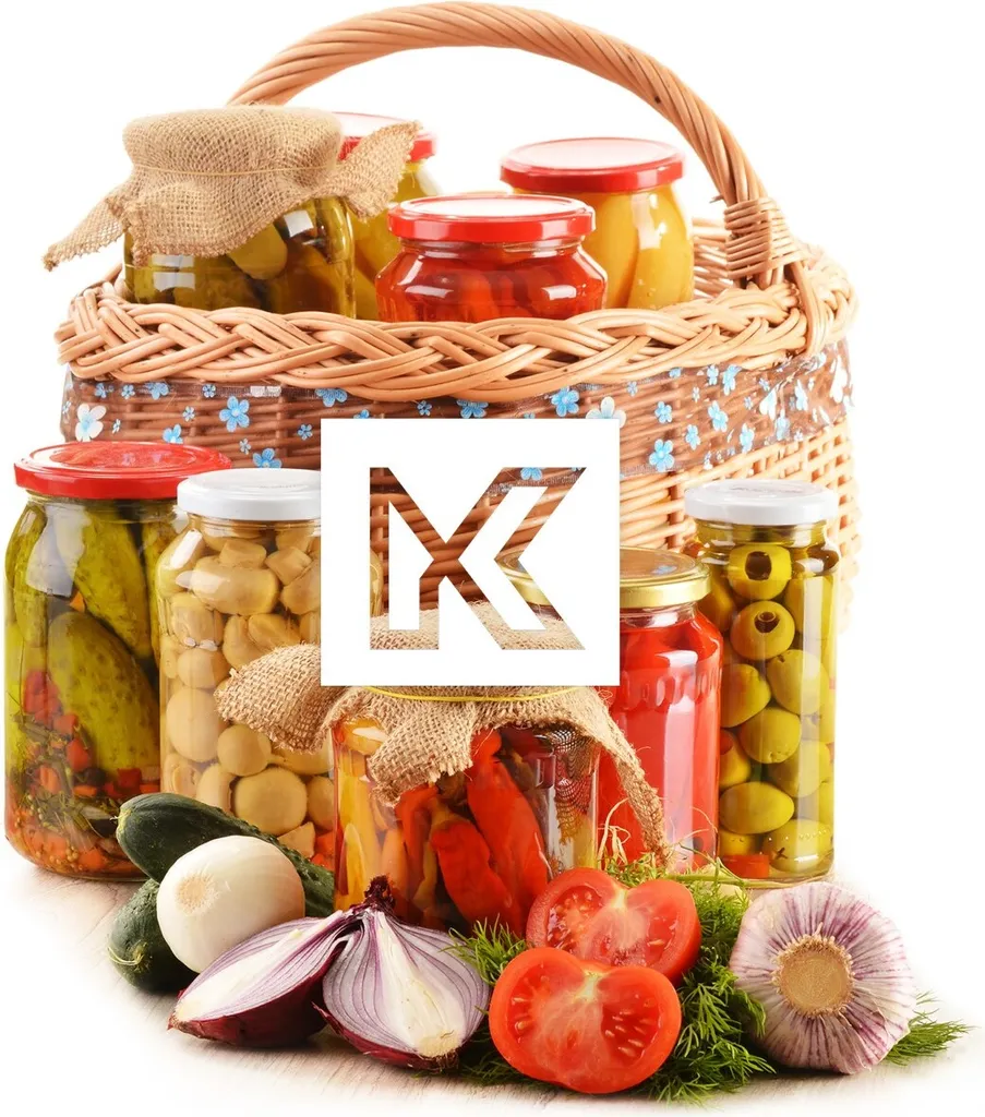 Set 16 Vasetti Vetro KADAX 540ml per Marmellate e Sottaceti Senna - 9