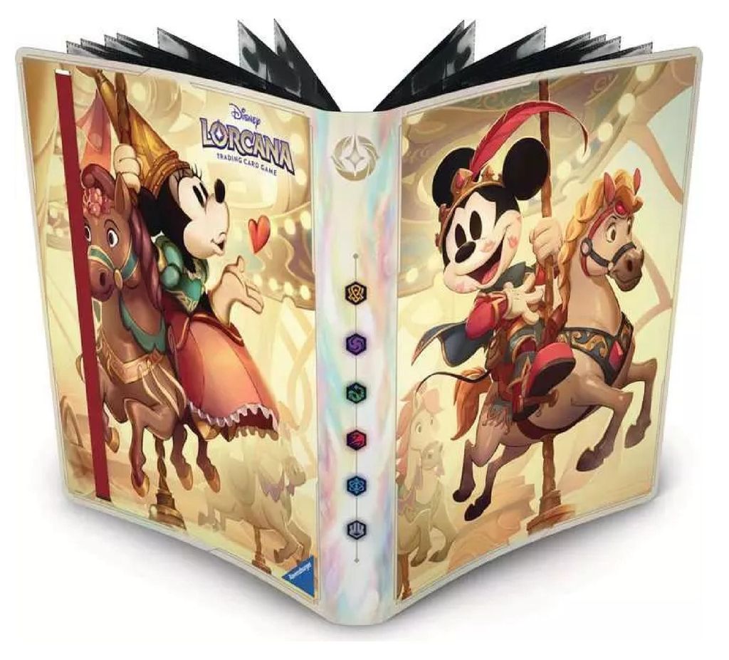 Ravensburger Disney Lorcana TCG: Sammelalbum Micky & Produktbild 