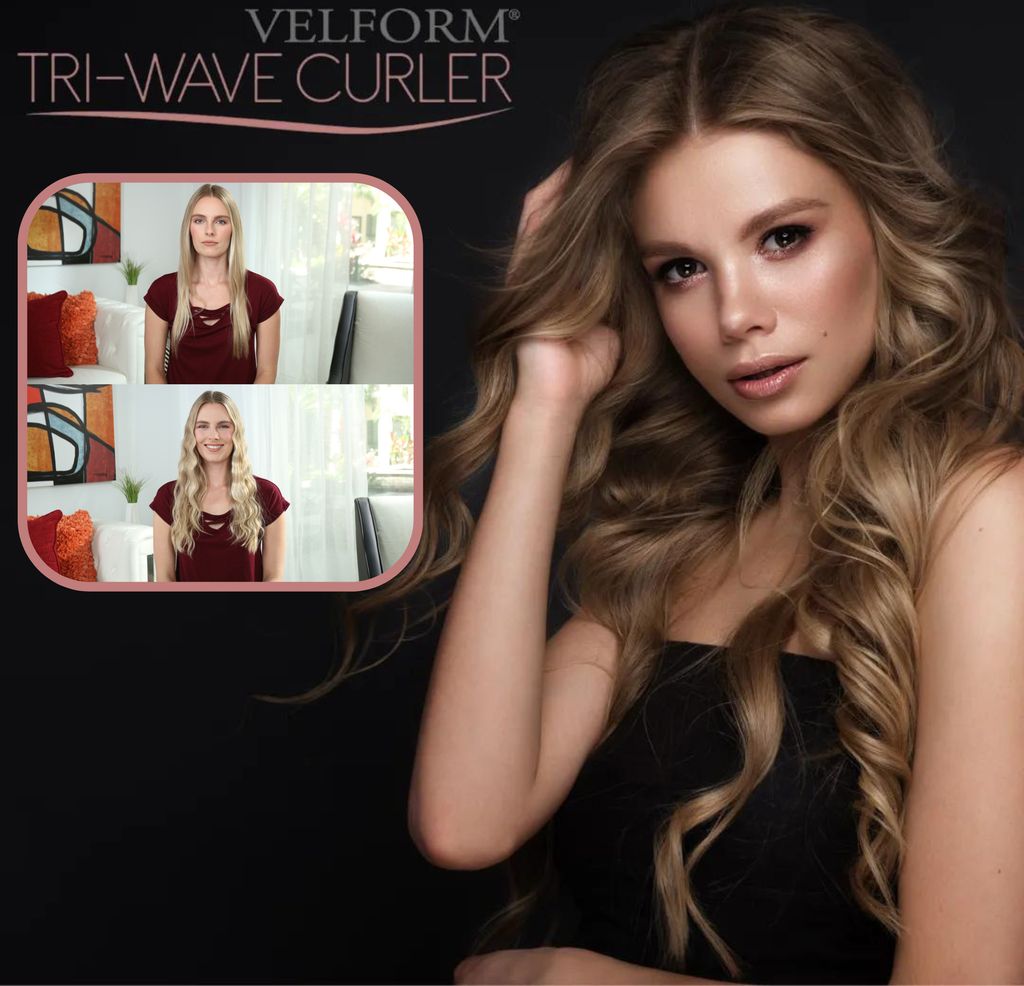 Velform®️ Tri-Wave Curler - Welleneisen, Produktbild 8