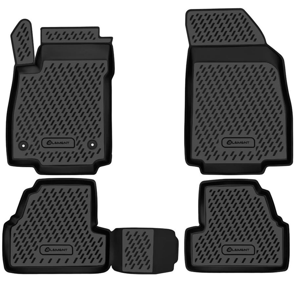 ELEMENT Tapis de sol 3D en caoutchouc compatibles avec Opel Image du produit 