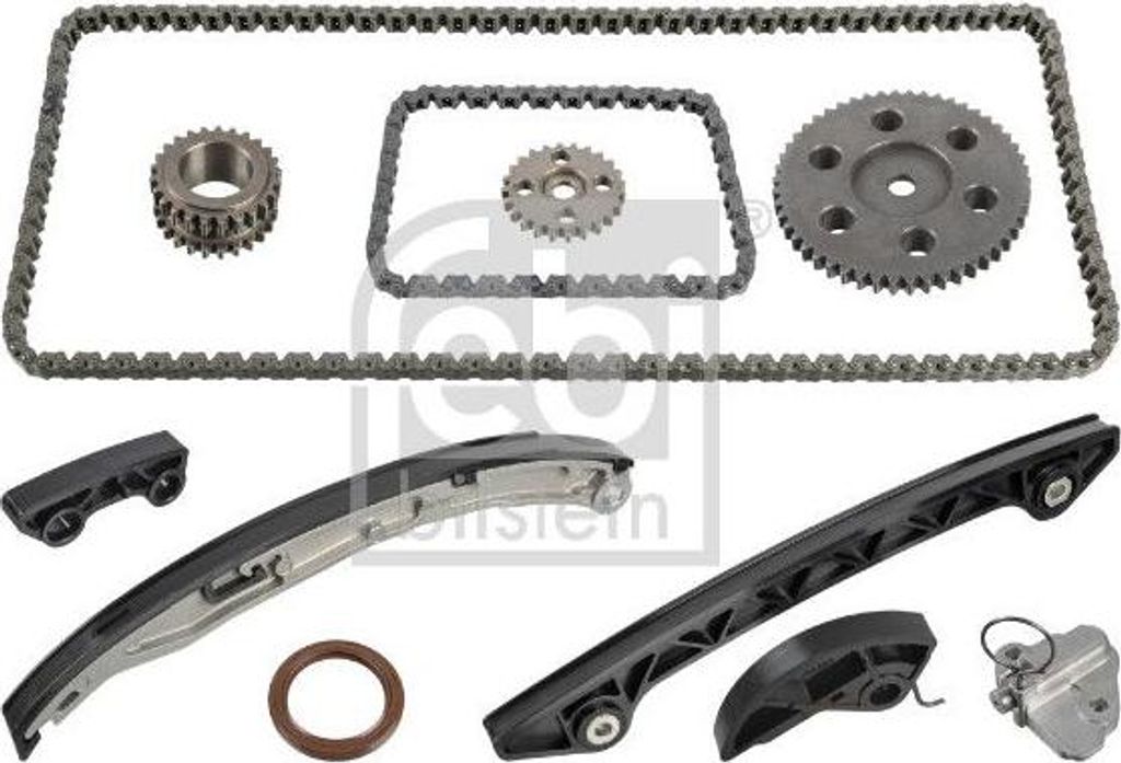 FEBI BILSTEIN 170593 Steuerkettensatz OE LF0212500 kompatibel mit 6, Hiace, Tucson