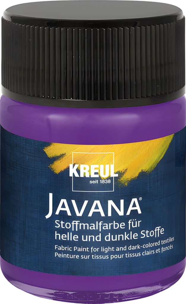 Kreul Javana Barva na látky Violet 50 ml 1 ks Obrázek produktu 