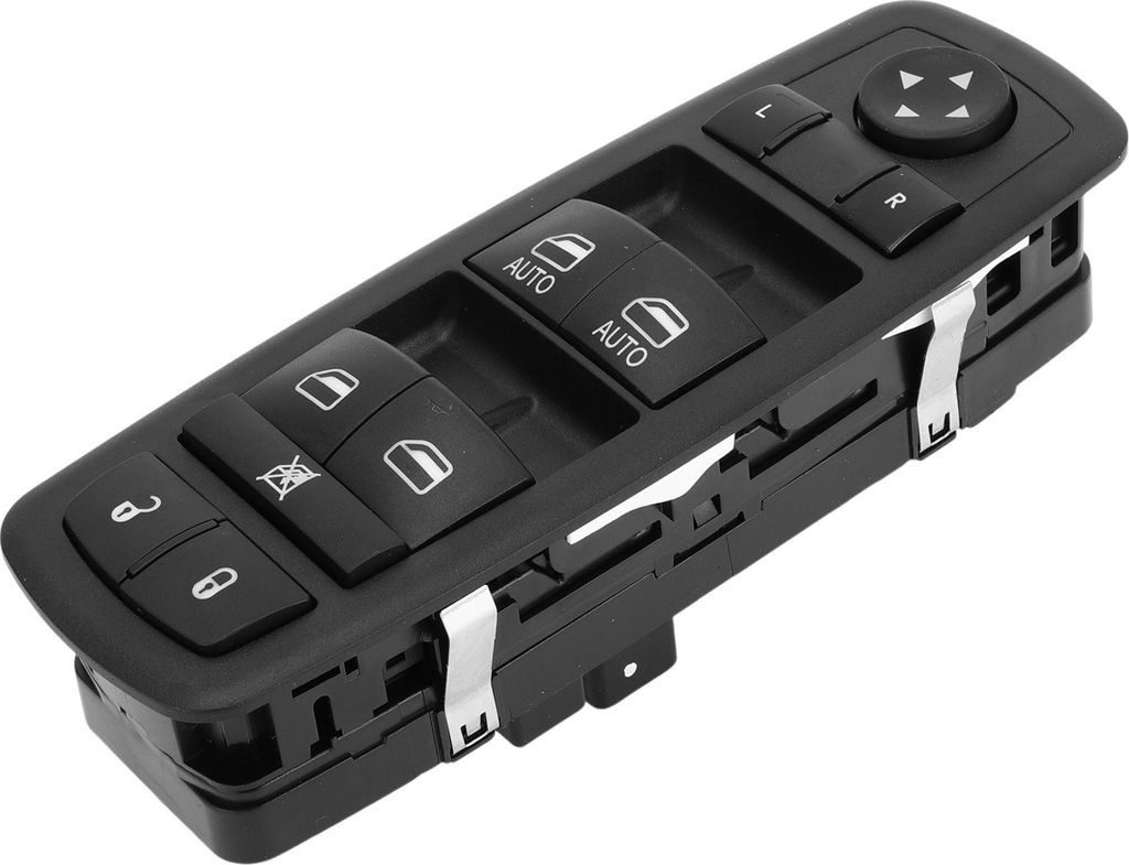 Elektrischer Fensterschalter Nr. 68030823AB Fenstersteuerschalter für Jeep Grand Cherokee 2011-2013 Schwarz