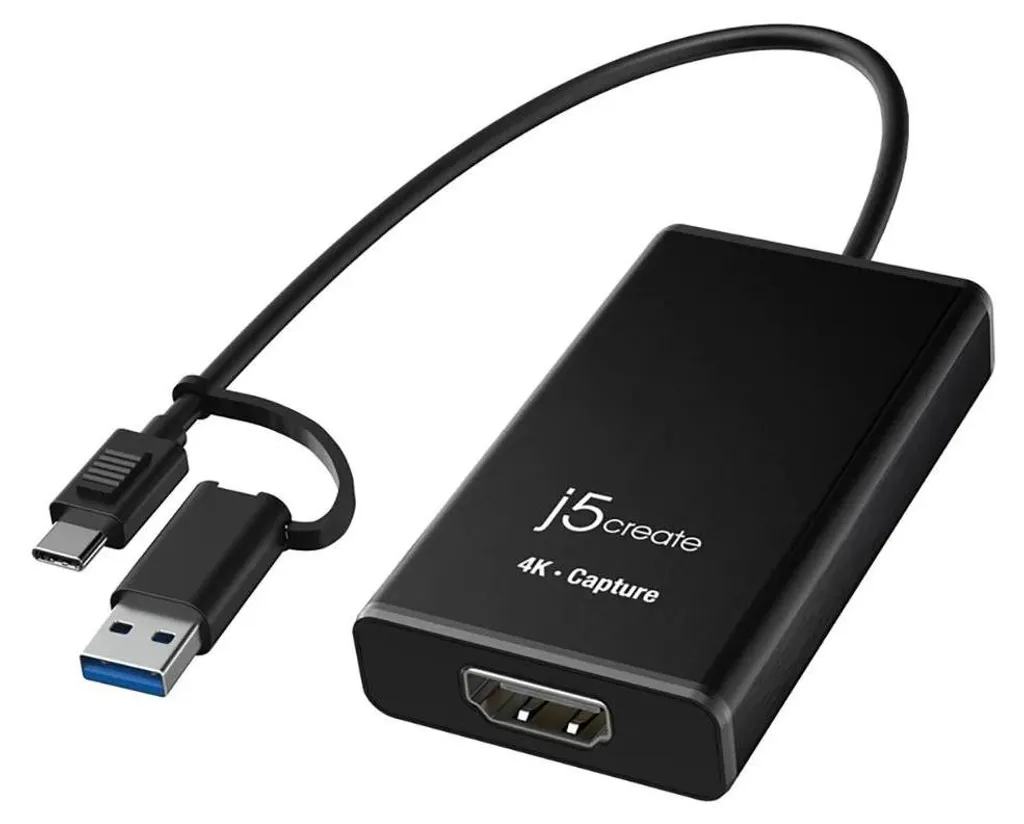 Transformez votre Caméra en Webcam 4K via j5create JVA11-N HDMI USB-C - 4