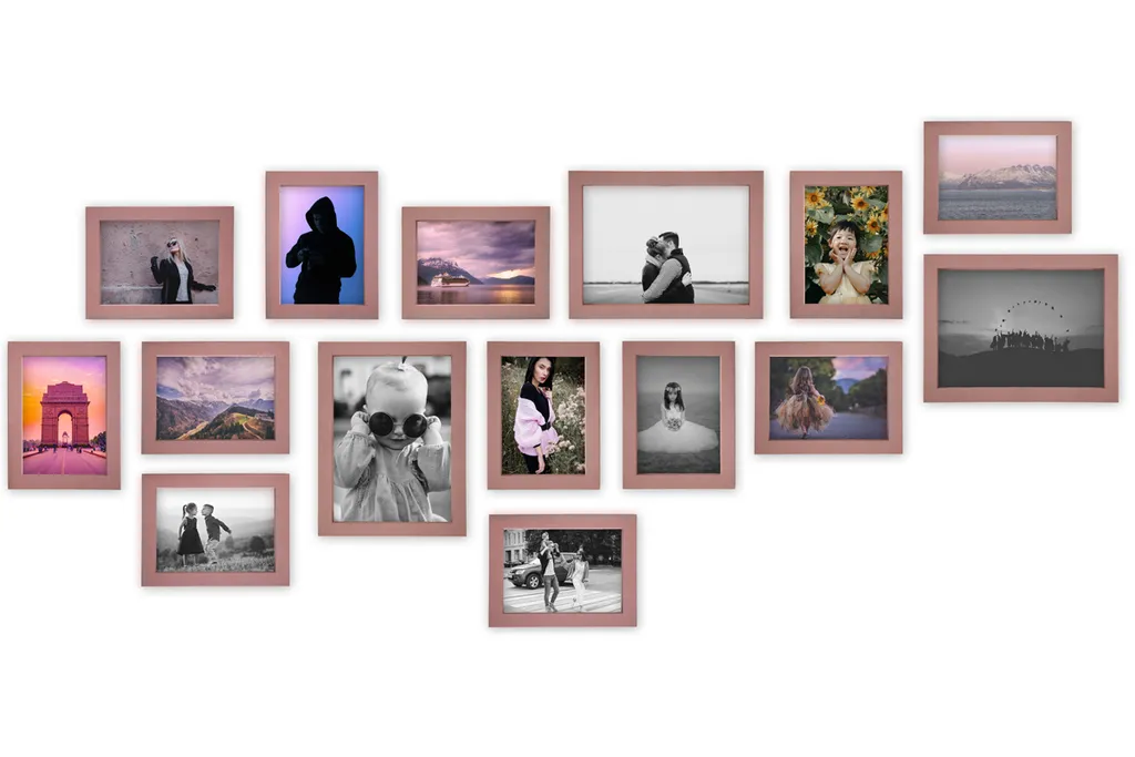 Multiframe Budapest Rosa Cipria | Regalo Perfetto per Lei e la Casa