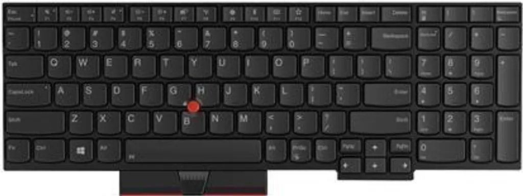 Clavier de Remplacement pour Lenovo ThinkPad T580 Noir haute Qualité