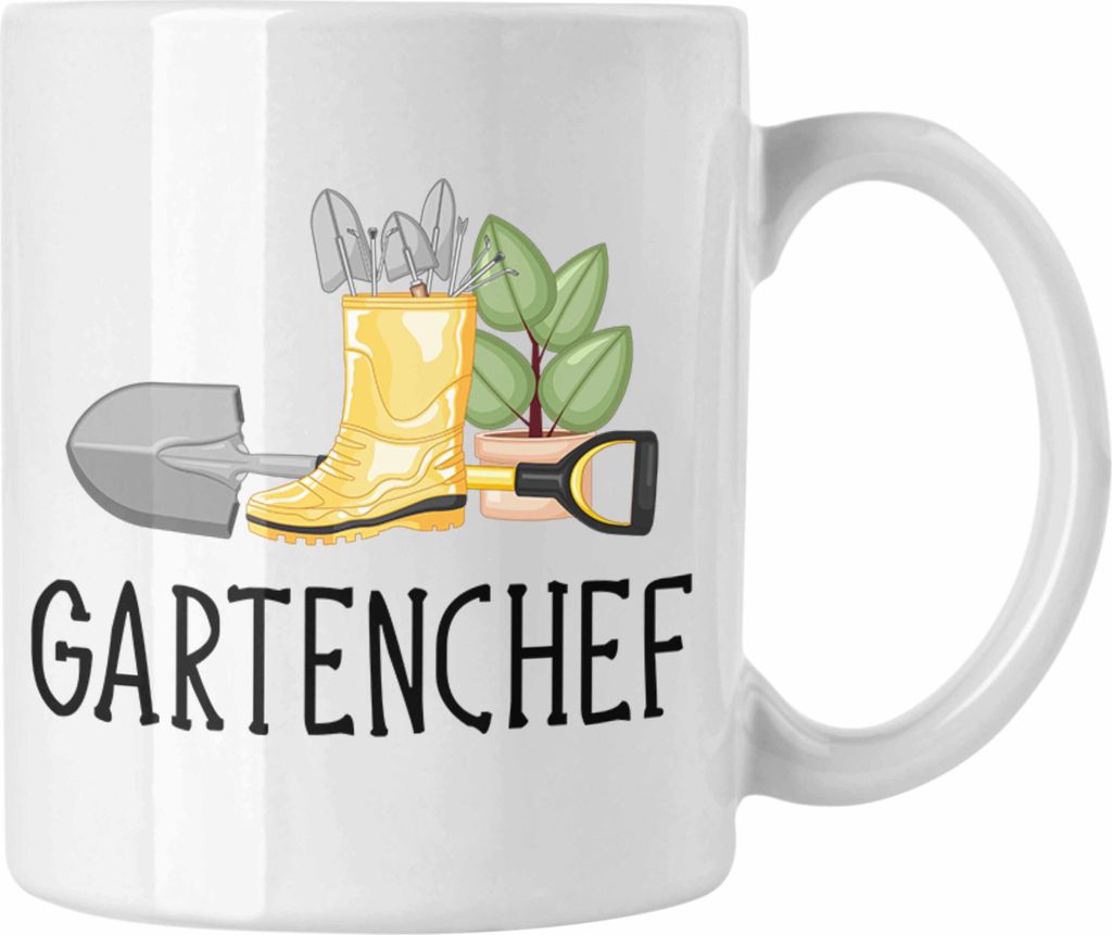 Trendation - Gartenchef Tasse Geschenk Gärtner Gartenarbeit Produktbild 