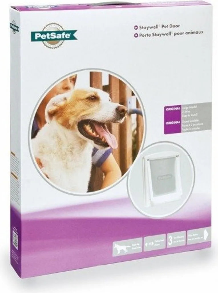 Solution Passage Chien PetSafe pour Grande Taille Battant Clair