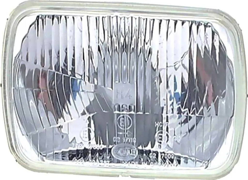 Insert H4 rectangulaire en verre gaufré avec feu de position auto - 11