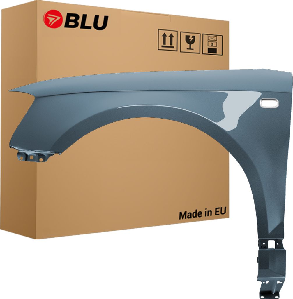 BLU Błotnik pasujący do Audi A3 8P II-generacja LX7Z Lewy Zdjęcie produktu 