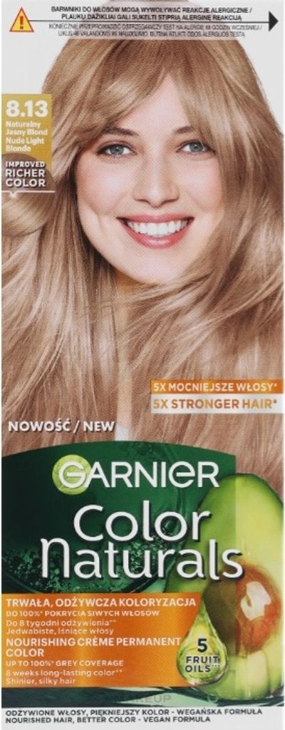 Garnier Color Naturals Odżywcza farba do włosów 8.13 Zdjęcie produktu 