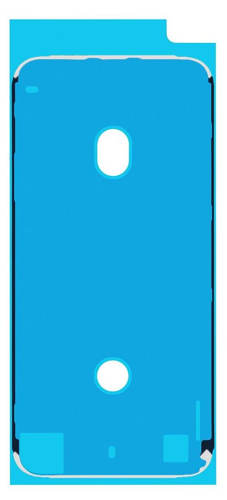 Display-Kleber Ersatzteil für Apple iPhone 8, Farbe Weiß, mit doppelter Schutzfolie