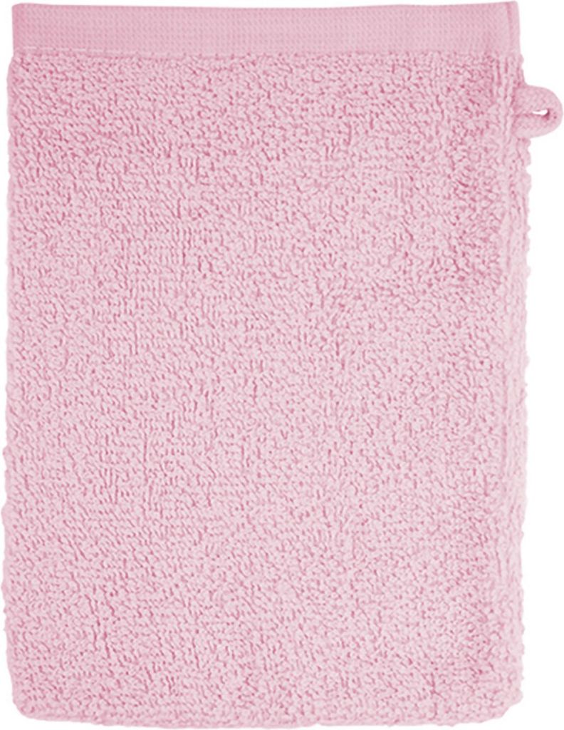 The One Towelling T1-WASH | Classic Washcloth - Waschlappen - 16 x 21 cm - Farbe: Light Pink - Größe: 16 x 21 cm