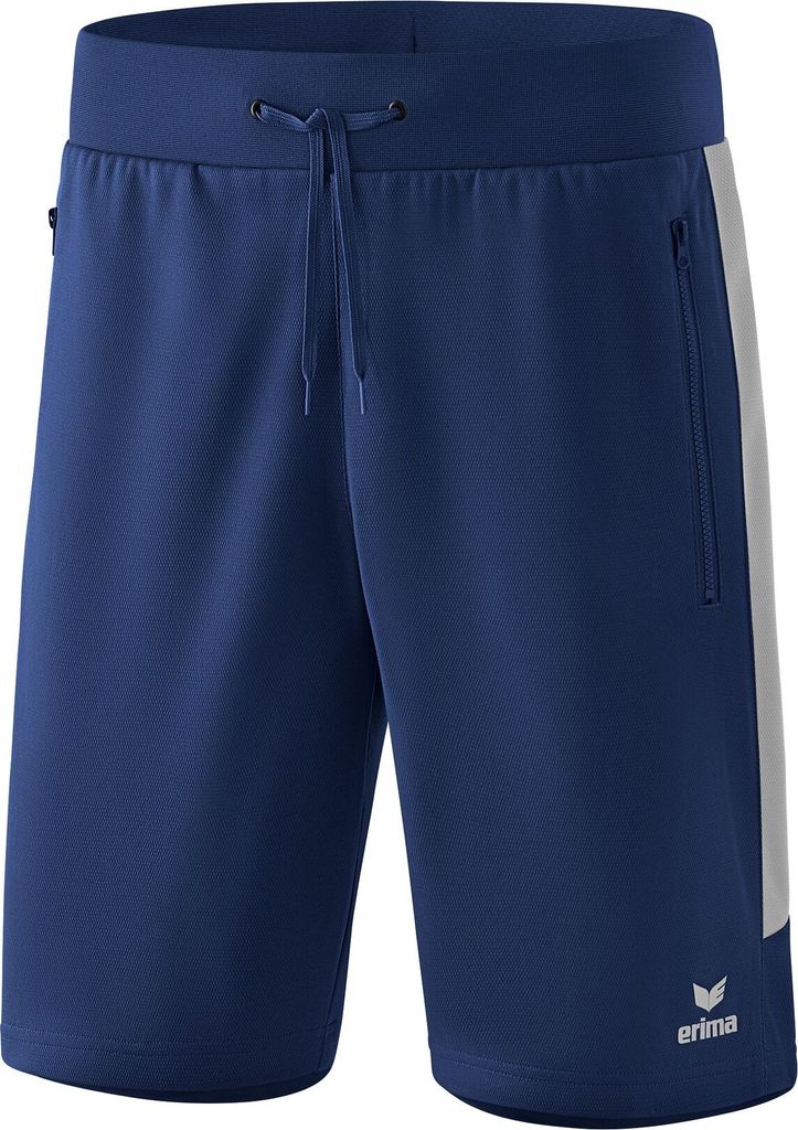Erima Squad Worker Shorts Kinder - New Navy / Silver Grey