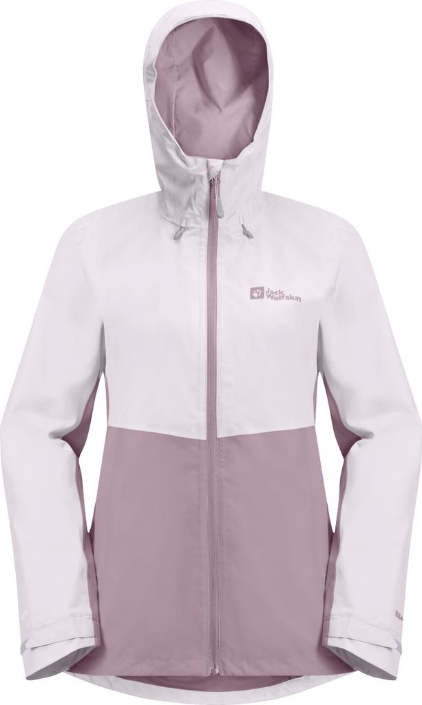Jack Wolfskin Damen Weiltal 2L Regenjacke Pale Lavendar L