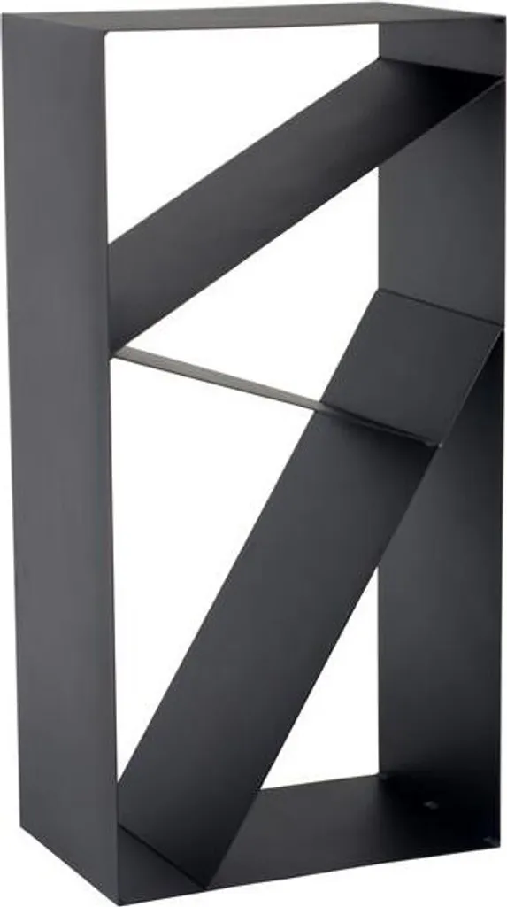 Range-bûches intérieur design vertical 80 cm pour bois de cheminée
