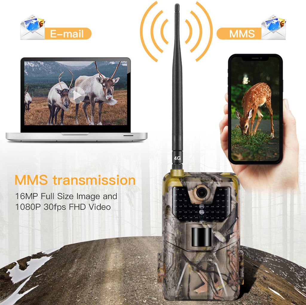 4G Lovecká kamera 16MP 1080P 0,3 s rychlost spouště Obrázek produktu 6