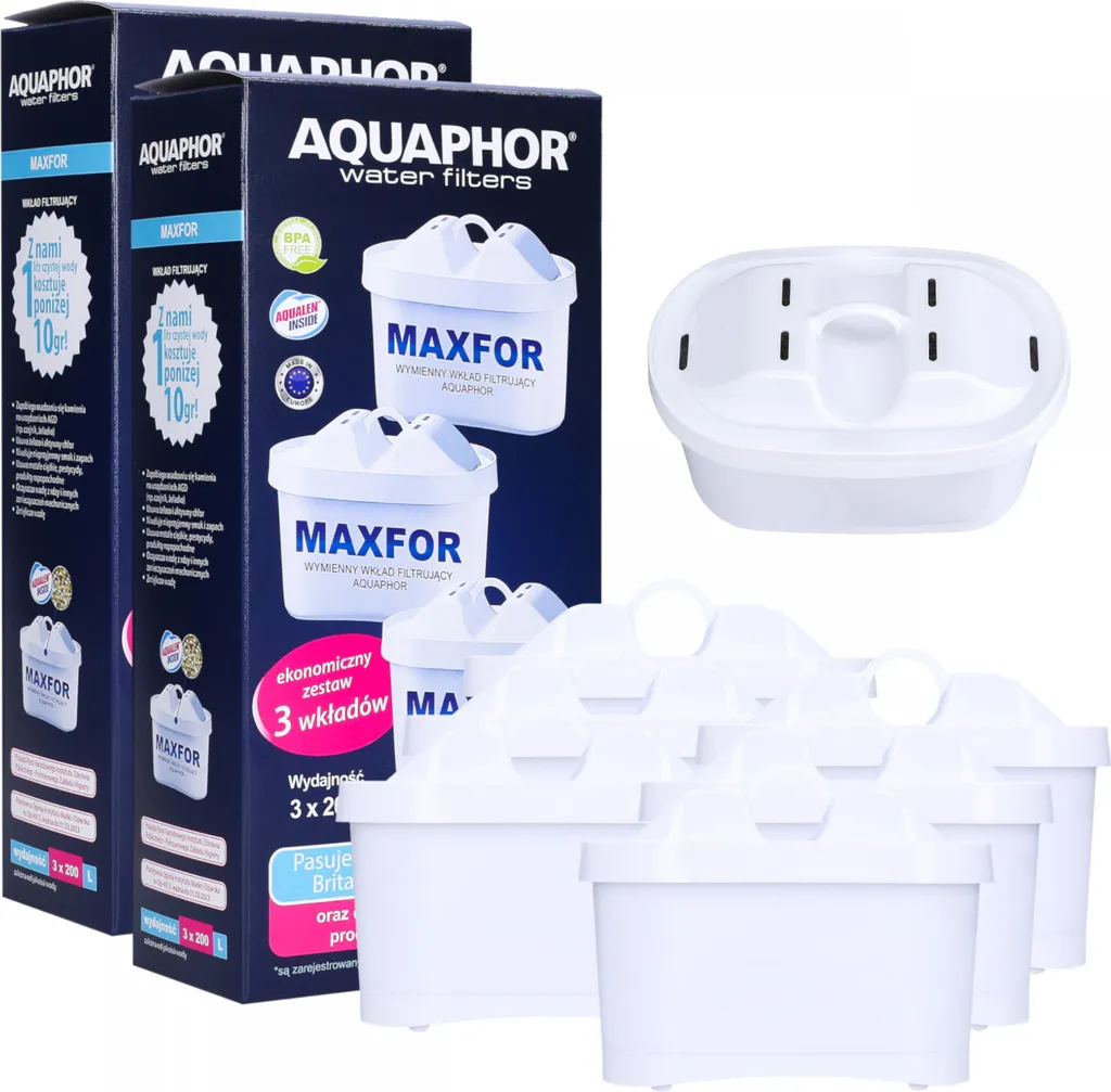 Filtre AQUAPHOR MAXFOR+ : Adieu le Calcaire et le Goût de Chlore de l'Eau