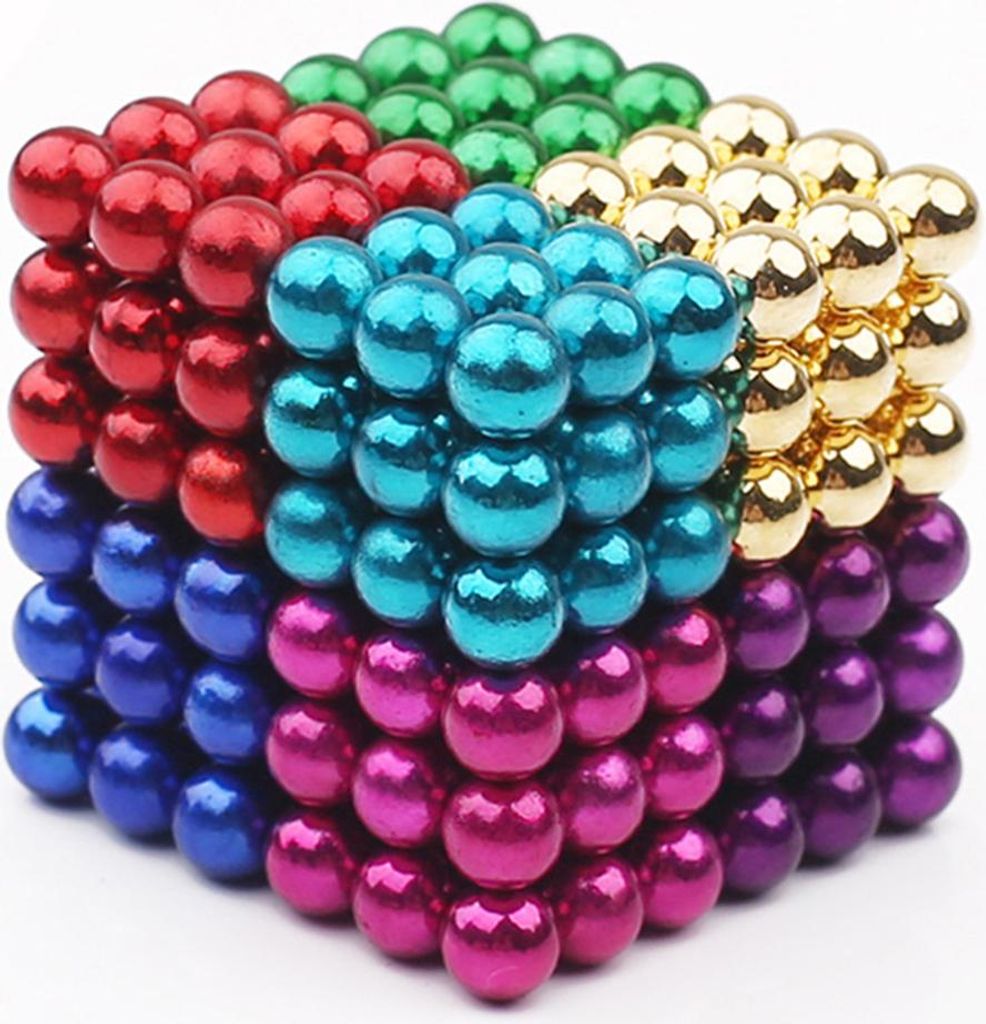 216Pcs 5mm DIY Magic Magnet Magnet Blöcke Kugeln Produktbild 