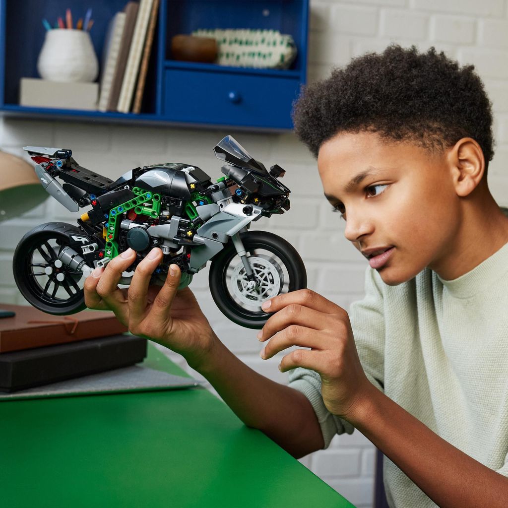 LEGO Technic Kawasaki Ninja H2R Motorrad, Geschenk für Produktbild 7