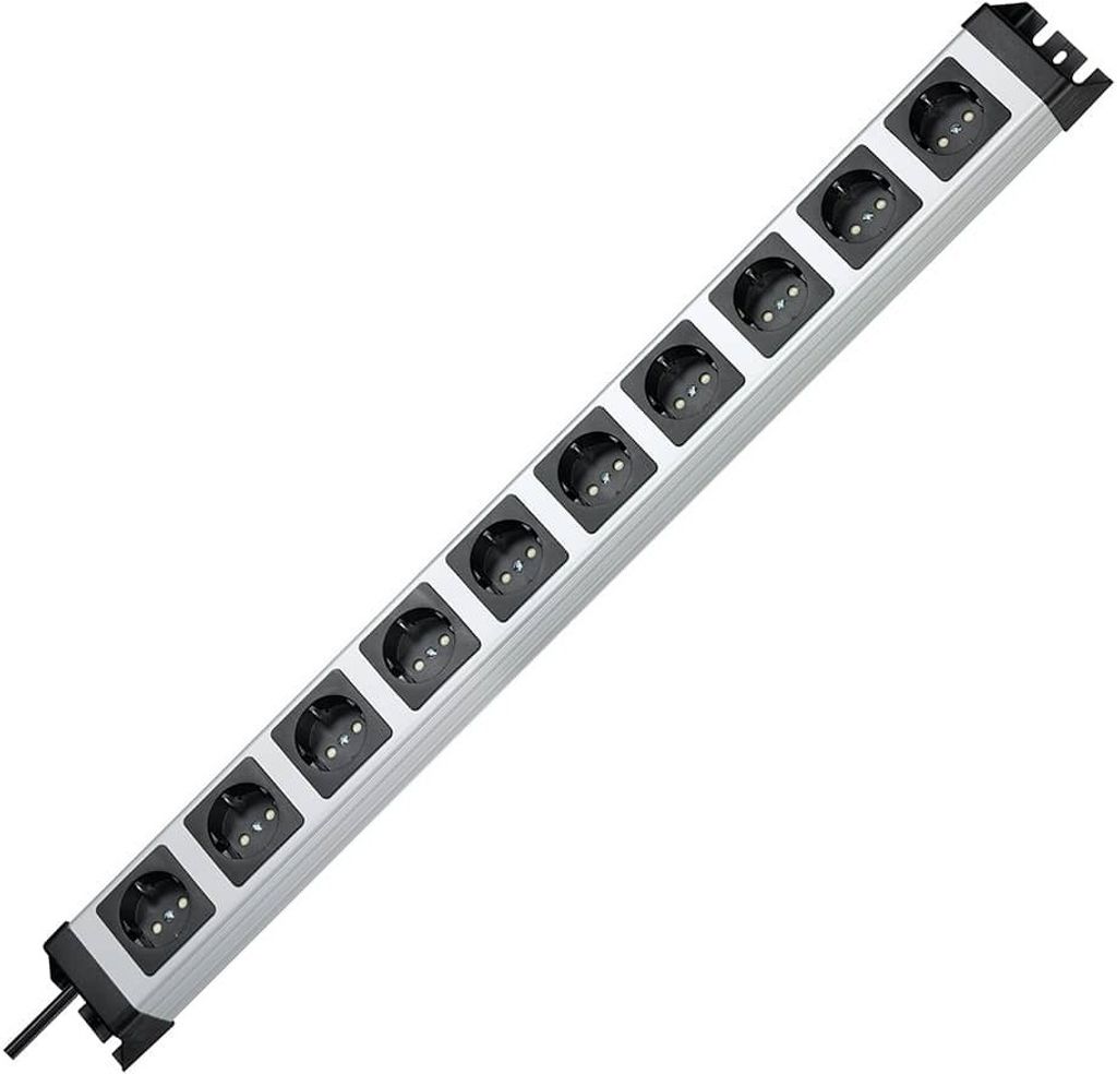 Kopp Steckdosenleiste Powerversal 10-fach