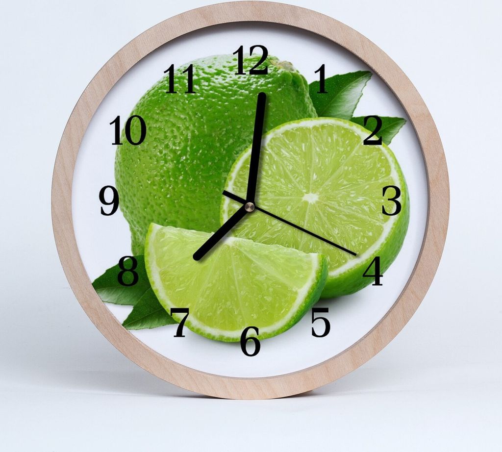 Holzuhr 20fi cm wanduhr - Limette