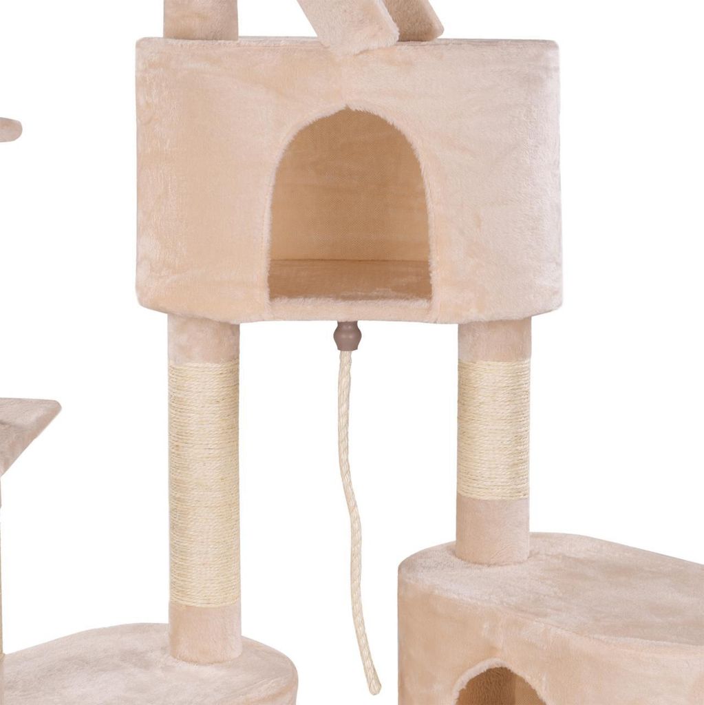 happypet® Kratzbaum für Katzen deckenhoch CAT027-4 Produktbild 4