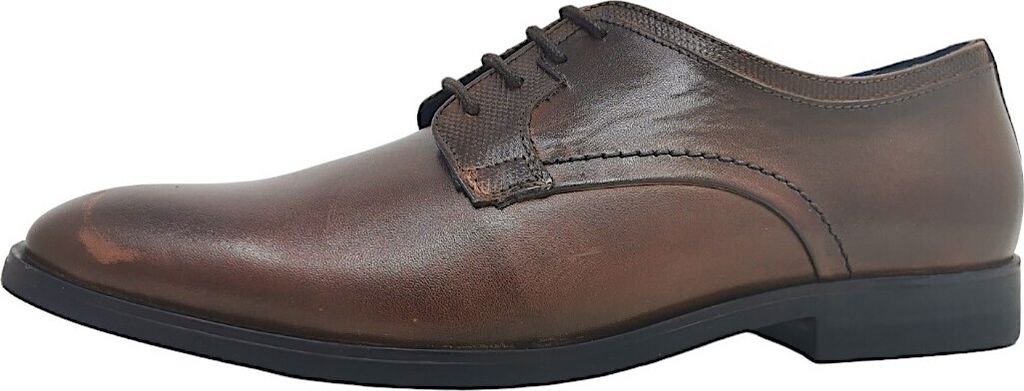 Mustang Herrenschuhe Businessschuhe eleganter Schnürer Braun Freizeit, Schuhgröße:43 EU